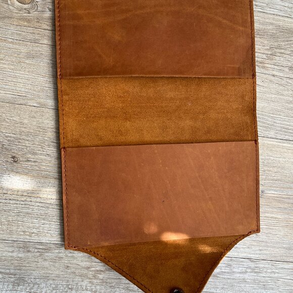 Portland Leather Goods Large Leather Snap Journal cover + insert in Dakota - Picture 4 of 9